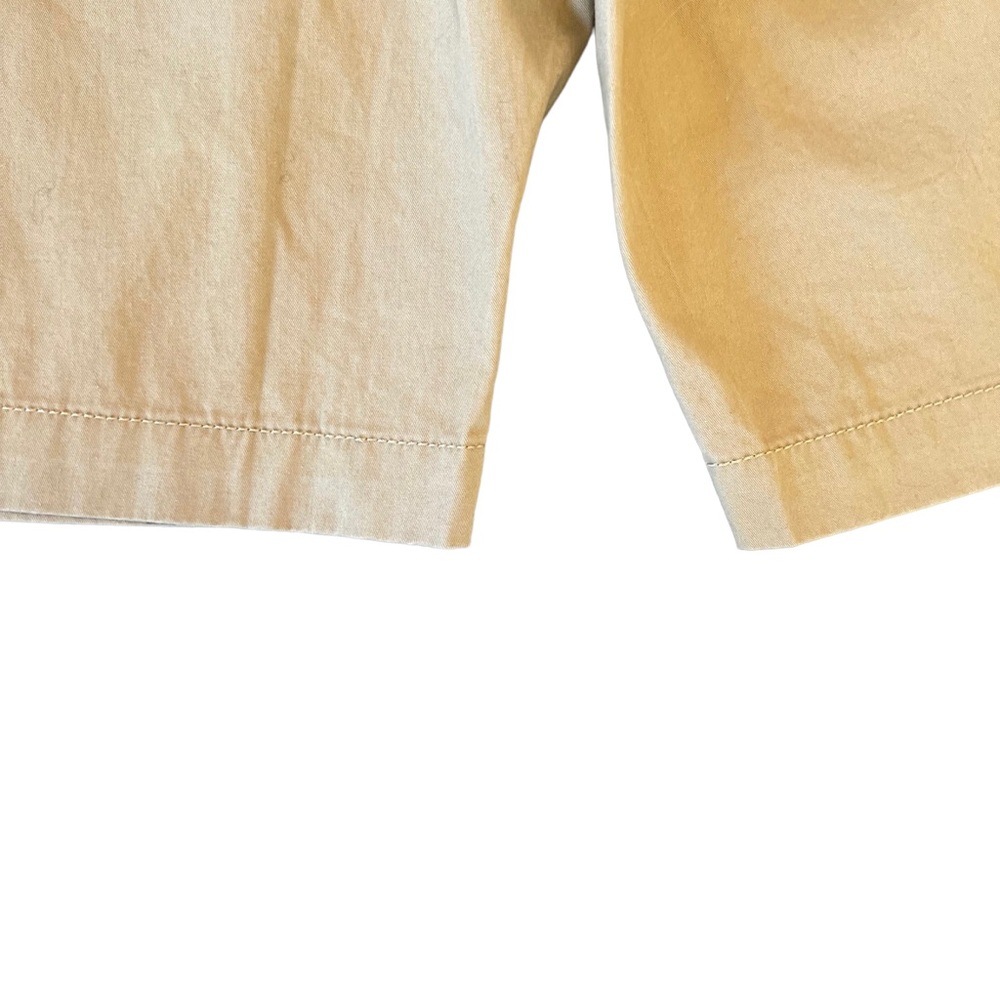 London Fog Shorts Color: Ash Stone Flat Front Chino Tan NWT Men’s Size 34 - Picture 10 of 15